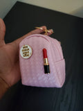 Pink Mini bag keychain
