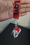 Mini Red Shoe Keychain