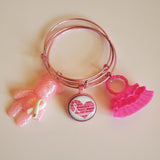 Pink Heart Ribbon